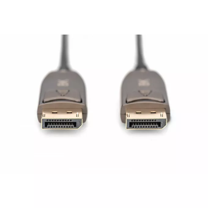 Digitus Kabel połączeniowy hybrydowy AOC DisplayPort 1.4 8K/60Hz UHD DP/DP M/M 20m Czarny