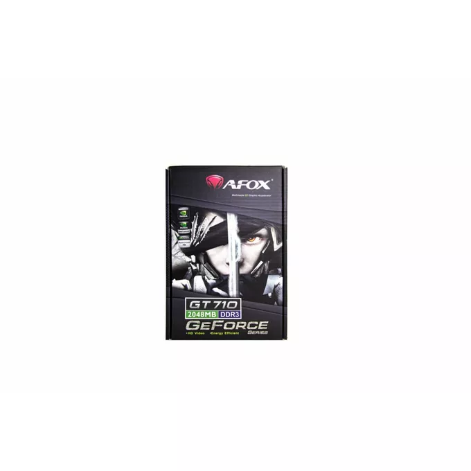 AFOX Karta graficzna Geforce GT710 2GB DDR3 64Bit DVI HDMI VGA LP