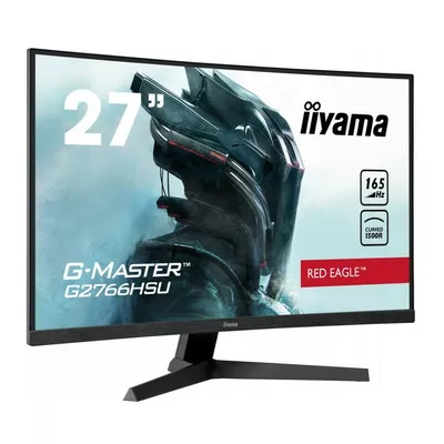 IIYAMA Monitor 27 cali G2766HSU-B1 VA,165HZ,1500R,1MS,DP,HDMIx2,USB,FreeSync