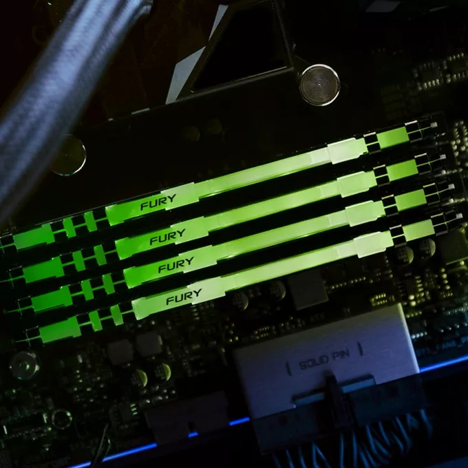 Kingston Pamięć DDR4 FURY Beast RGB 32GB(2*16GB)/3200 CL16