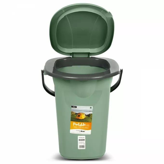 GreenBlue Toaleta turystyczna GB320GG Zielono-szara