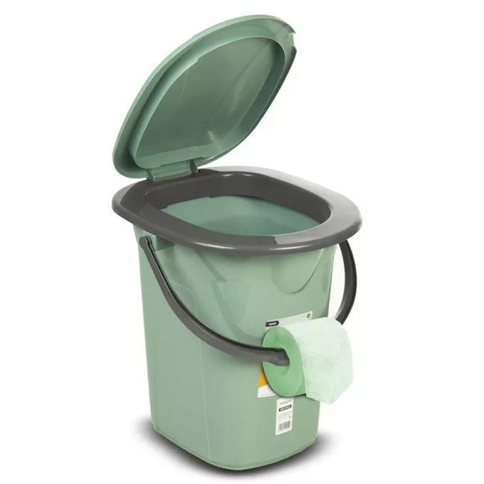 GreenBlue Toaleta turystyczna GB320GG Zielono-szara
