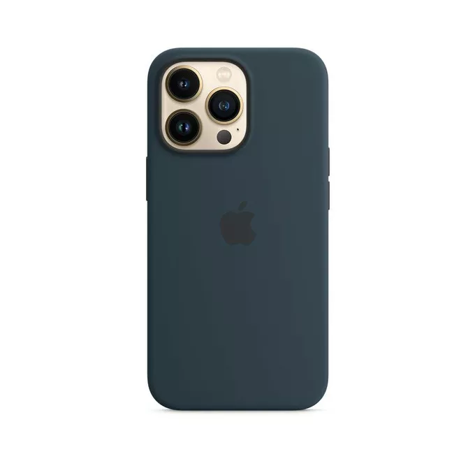 Apple Etui silikonowe z MagSafe do iPhonea 13 Pro - błękitna toń