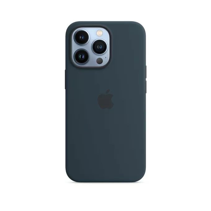 Apple Etui silikonowe z MagSafe do iPhonea 13 Pro - błękitna toń