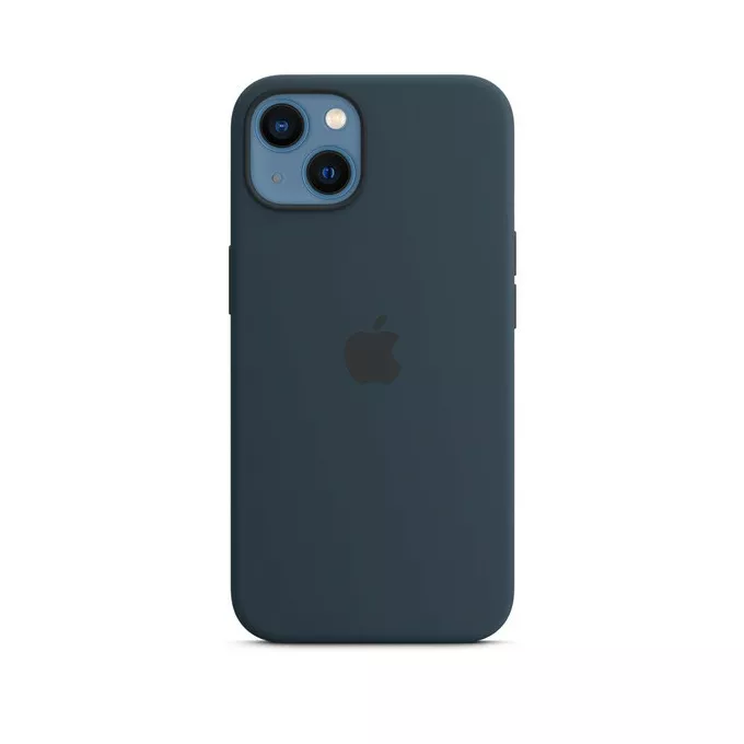 Apple Etui silikonowe z MagSafe do iPhonea 13 - błękitna toń