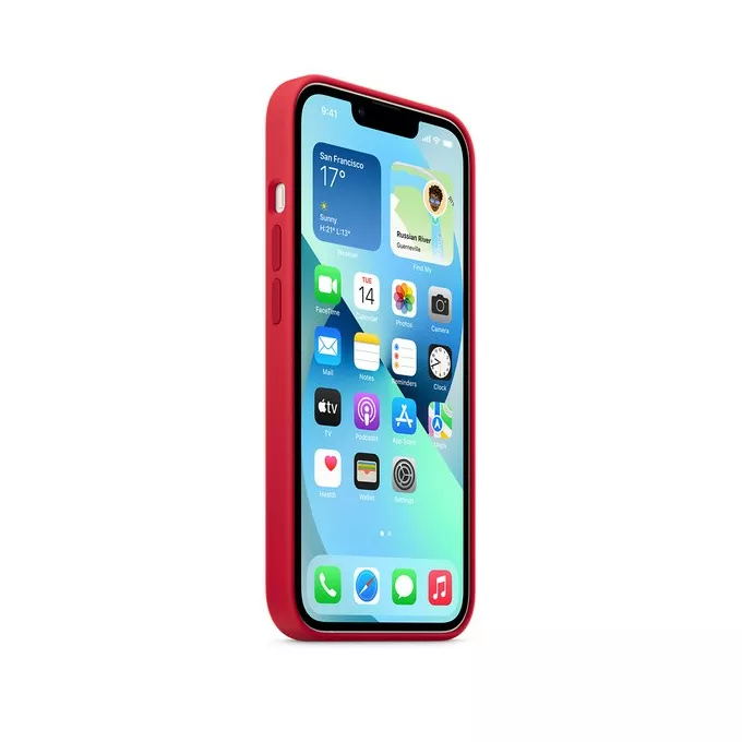 Apple Etui silikonowe z MagSafe do iPhonea 13 - (PRODUCT)RED