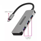SITECOM Hub USB-C 3 porty USB-A 5Gbps