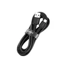 CB-CA2 nylonowy kabel Quick Charge USB C-USB 3.1 | FCP | AFC | 2m | 5 Gbps | 3A | 60W PD | 20V