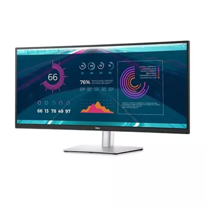 Dell Monitor 34 cale P3421WM zakrzywiony 21:9/3440x1440/IPS/USB-C