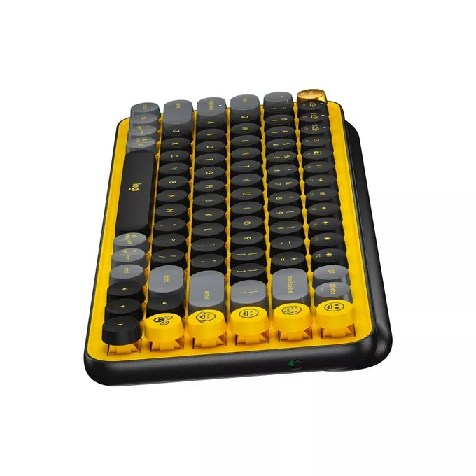 Logitech Klawiatura Pop Keys Black &amp; Yellow 920-010735