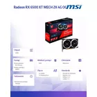 MSI Karta graficzna Radeon RX 6500 XT MECH 2X OC 4GB 64bit GDDR6 DP/HDMI
