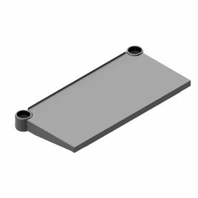 Edbak TRSM1 Półka metalowa do wózka TR18,  kolor czarny