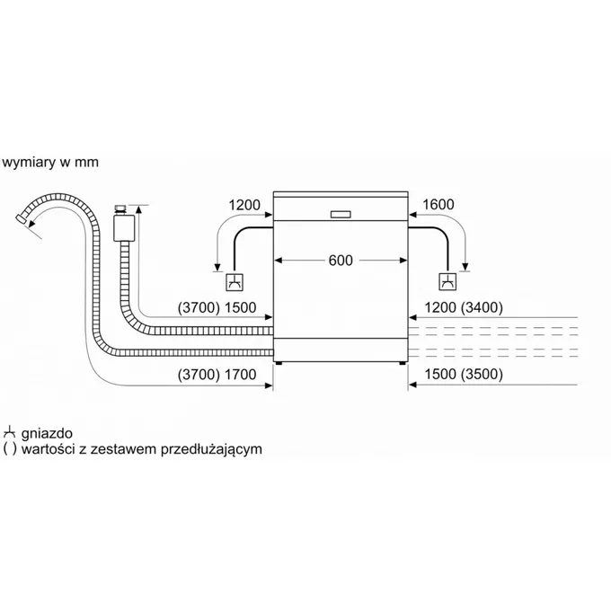 Siemens Zmywarka SN87YX03CE