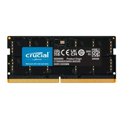 Crucial Pamięć DDR5 SODIMM 32GB/4800 CL40 (16Gbit)