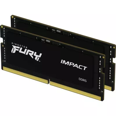 Kingston Pamięć DDR5 SODIMM Fury Impact  32GB(2*16GB)/4800 CL38