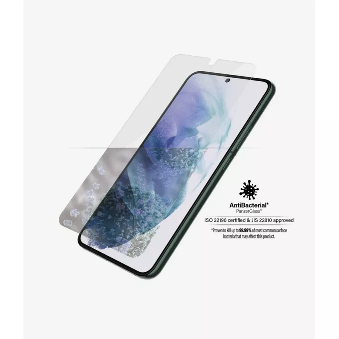 Panzerglass Szkło hartowane E2E Microfracture Samsung S22+ S906 Case Friendly    AniBacterial