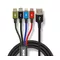 iBOX KABEL USB 4W1 2XUSB-C, MICROUSB, LIGHTNING
