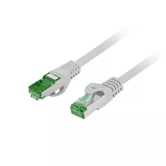 Lanberg Patchcord kat.7 S/FTP LSZH CU 2m szary fluke passed