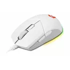 MSI Myszka przewodowa Clutch GM11 biała