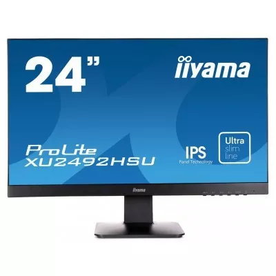 IIYAMA Monitor 24 ProLite XU2492HSU  IPS,FLHD,HDMI,DP,USB.