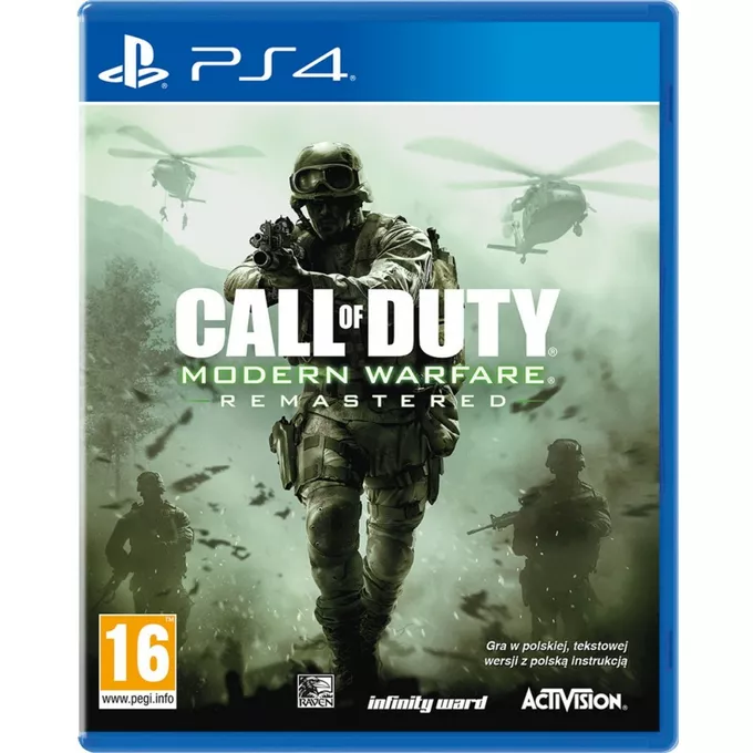 KOCH Gra PlayStation 4 Call of Duty Modern Warfare Remastered