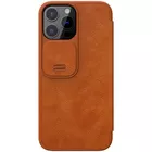 Nillkin Etui Qin Pro Leather iPhone 13 Pro Brązowe
