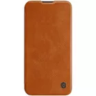 Nillkin Etui Qin Pro Leather iPhone 13 Brązowe