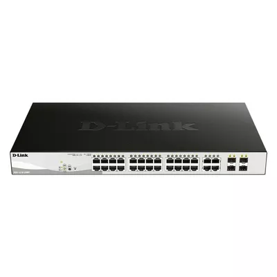 D-Link Przełącznik DGS-1210-28MP 24GE PoE+ 4SFP