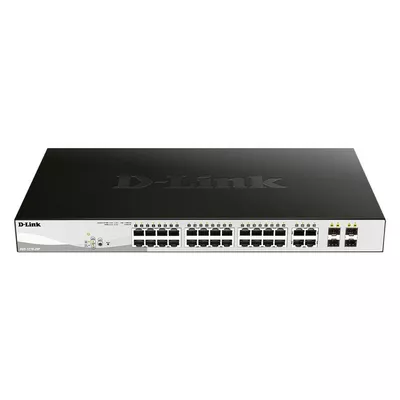 D-Link Przełącznik DGS-1210-28P 24GE PoE 4SFP