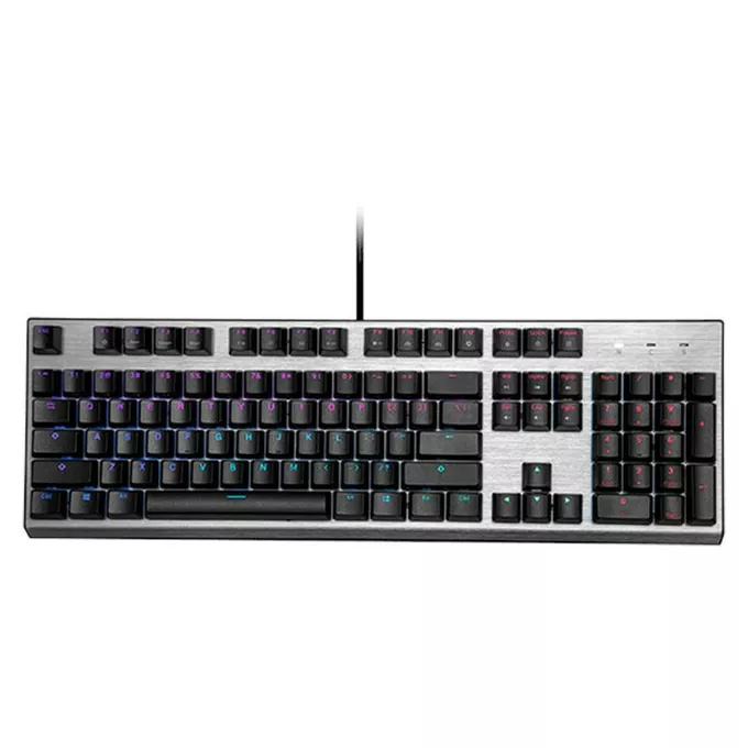 Cooler Master Klawiatura CK351 podświetlenie RGB Optical switch Red