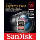 SanDisk Karta pamięci Extreme Pro SDXC 128GB 200/90 MB/s V30 UHS-I U3