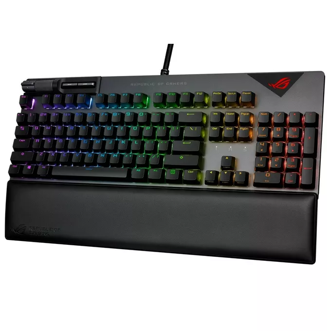 Asus Klawiatura ROG STRIX Flare II 8000Hz/ ROG NX/ PBT/ USB 2.0/ czarna