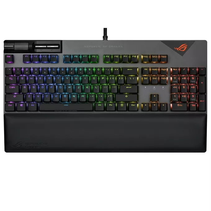 Asus Klawiatura ROG STRIX Flare II 8000Hz/ ROG NX/ PBT/ USB 2.0/ czarna