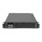 Digitus Zasilacz awaryjny UPS Online Rack 19&quot; LCD, 3000VA/3000W, 6x12V/9Ah, 8xC13, 1xC19, USB, RS232, RJ45