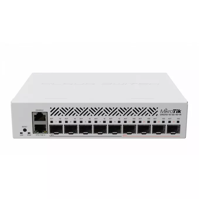 Mikrotik Switch 1xGbE 5xSFP CRS310-1G-5S-4S+IN