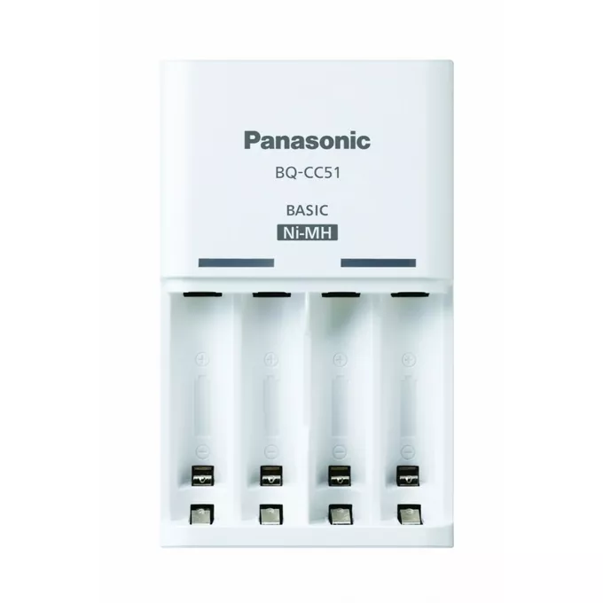 Panasonic Eneloop ładowarka Basic BQCC51 + AA 4 sztuki
