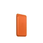 Apple Portfel skórzany z MagSafe do iPhone - pomarańczowy
