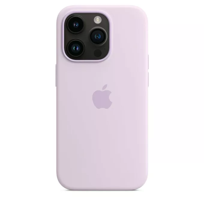 Apple Etui silikonowe z MagSafe do iPhone 14 Pro - liliowe