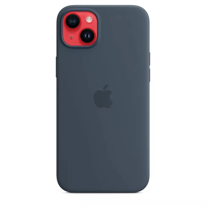 Apple Etui silikonowe z MagSafe do iPhone 14 Plus - sztormowy błękit