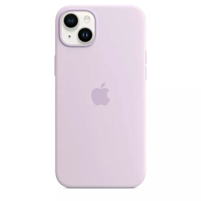 Apple Etui silikonowe z MagSafe do iPhone 14 Plus - liliowe