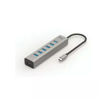 i-tec Hub USB-C Charging Metal HUB 7 Port