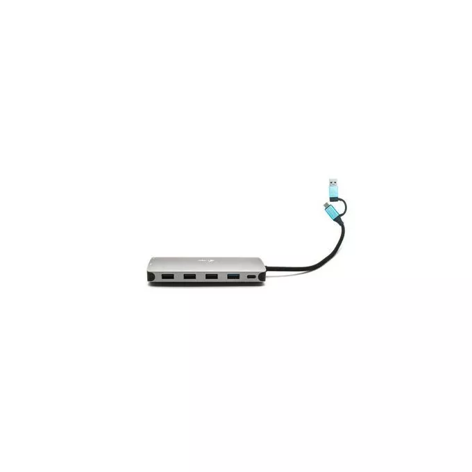 i-tec Stacja dokująca USB 3.0/USB-C/Thunderbolt 3x Display Metal Nano Dock LAN +Power Delivery 100W