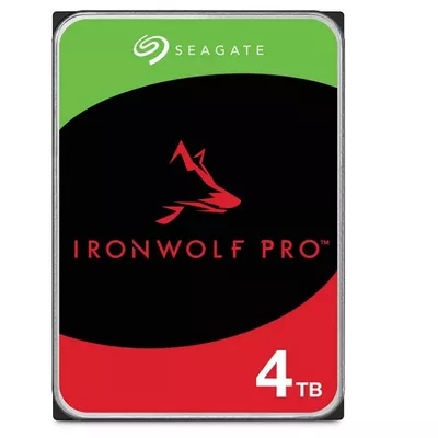 Seagate Dysk IronWolfPro 4TB 3.5'' 256MB ST4000NT001