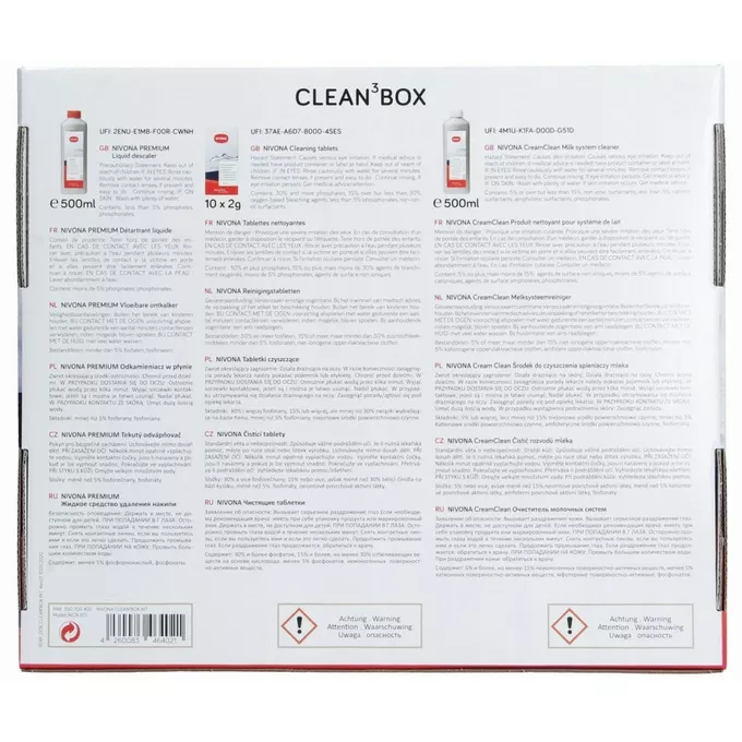 Nivona Zestaw do konserwacji ekspresów - Clean3Box | Alsen.pl