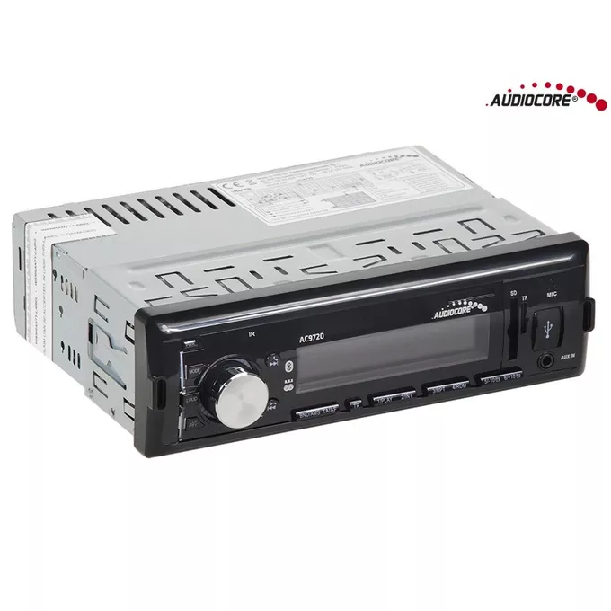 Audiocore Radioodtwarzacz AC9720 B MP3/WMA/USB/RDS/SD ISO Bluetooth Multicolor