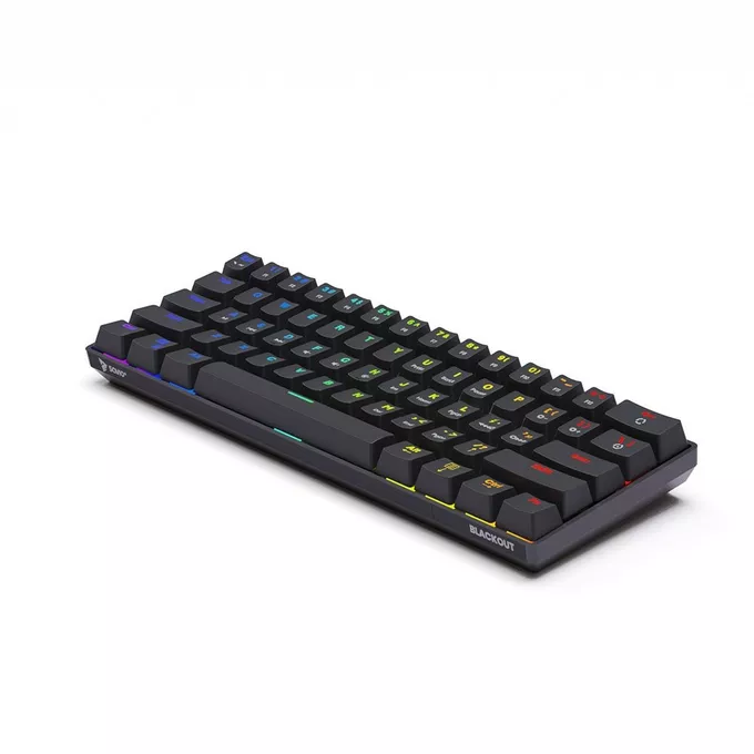 Savio Klawiatura mechaniczna Blackout RED Outemu