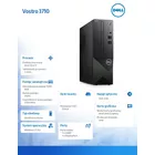 Dell Komputer Vostro 3710 SFF Win11Pro i3-12100/8GB/256GB SSD/Intel UHD 730/DVD RW/WLAN + BT/Kb/Mouse/3Y ProSpt