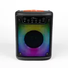 Media-Tech Głośnik bezprzewodowy Flamebox BT wielokolorowe podświetlenie Flame Bluetooth 5.0 300W MT3176