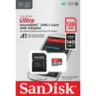 SanDisk Karta Ultra microSDXC 128GB 140MB/s A1 + Adapter SD