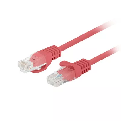 Lanberg Patchcord kat.6 UTP 0.5M 10-pack fluke passed czerwony